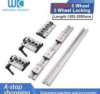 Built-In Dual-Axis Core Linear Guide SGR10 Length 1200-1500mm+SGB10-5  Wheels-3 Wheels Locking Slide Rail 1500/1600/1700/1800 - AliExpress 13