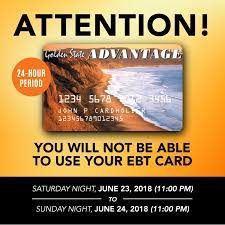The card will be mailed in a plain, white envelope with a return address of sioux falls, sd. Ebt System Will Be Down June 23 And June 24 Please Plan Ahead County Welfare Directors Association Of California