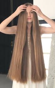 Video Orysya In Front Of The Mirror Long Hair Styles Super Long Hair Very Long Hair