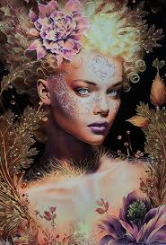 10 Glowing Women and Sirens set 2 by NoriArtColoring. Etsy. Matite  Zenacolor, Soft Pastels by Faber Castell.