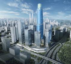 Kawasan trx city di kuala lumpur, malaysia.trx.my. Exchange 106 Bakal Menjadi Bangunan Tertinggi Malaysia Menjelang Tahun Hadapan