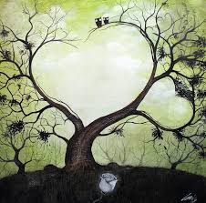 Tree Art Prints Tree Painting By Azlan Dulikab Love Tree Fine Art Prints And Posters Tree Painting Tree Art Art