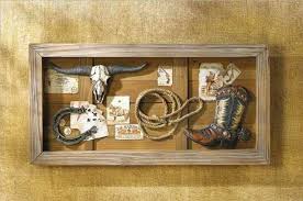 Wild West Memories Shadowbox Summer Sale Western Home Decor Wholesale Decor Affordable Home Decor