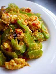 Salted egg chicken recipe / resepi ayam telur masin tengok video penuh ye untuk mengetahui cara masak ayam goreng ni. Resepi Peria Telur Masin