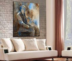 Maybe you would like to learn more about one of these? Large Wall Art Large Painting Paintings On Canvas Masculine Etsy