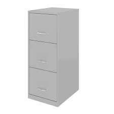 By carnegy avenue (6) $ 193 65 /set. Space Solutions 3 Drawer Metal Vertical File Cabinet With Lock Arctic Silver 25151
