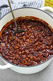 Top with spinach and let it wilt over the beans. Vegan Baked Beans Vegan Huggs