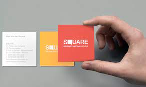 A different, daring take on the usual. 5 Eye Catching Square Business Cards