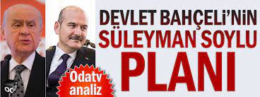We did not find results for: Devlet Bahceli Nin Suleyman Soylu Plani