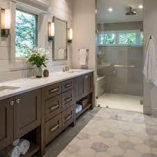 A comfortable bathroom is a key source of tranquility in your home. 75 Beautiful Ceramic Tile Bathroom Pictures Ideas April 2021 Houzz