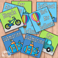 10 kids memory games 1. Printable Transportation Memory Game Itsybitsyfun Com