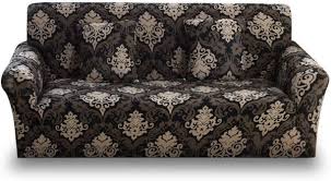 سعر طقم كسوة كنب أنتريه مصنوع من الليكرا أربعة قطع مكون من 1 غطاء كنبه ثلاث مقاعد و 1 غطاء كنبه مقعدين و 2 غطاء كرسي ارابيسك فى مصر سوق مصر كان بكام