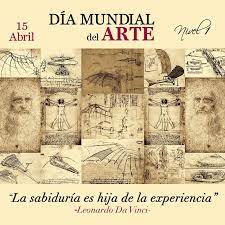 Hoy 15 de abril el mundo celebra el día mundial del arte. La Sabiduria Es Hija De La Experiencia Leonardodavinci Quotes Frases Citas Diamundialdelarte Da Vinci Inventions Da Vinci Drawings Da Vinci Sketches