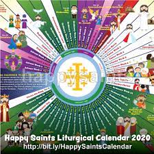 This lenten calendar is an amazing way to count down the days of lent with even the smallest children! Happy Saints Catholic Liturgical Calendar For Kids Young At Hearts