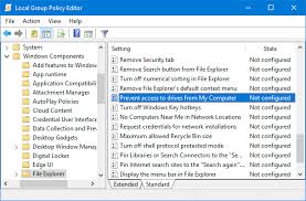 Create a new group policy object and name it restrict internet access. 2 Ways To Prevent Access To Drives In My Computer In Windows 10 Password Recovery