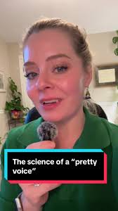 A pretty voice can be learned with the right teacher. The science behind an  attractive voice is all about airflow, consistent patterns, and resonance.  It’s all trainable! #voicecoach #speechtherapy ...