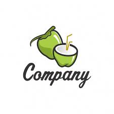 The Fresh Coconut In 2020 Drinks Logo Fruit Logo Coconut