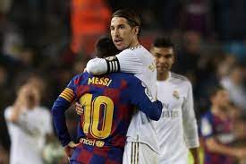We Want The Best Around Real Madrid Captain Sergio Ramos Wants Lionel Messi To Stay With Arch Riv The New Indian Express