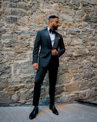 Image result for black tie optional male