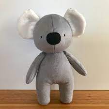 Koala Bear Stuffed Animal Koala Sewing Pattern Plush Animal Etsy Stuffed Toys Patterns Koala Bear Stuffed Animal Bear Toy