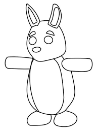 Coloring page doggy roblox pony piggy mr. Kangaroo Adopt Me Coloring Page Free Printable Coloring Pages For Kids