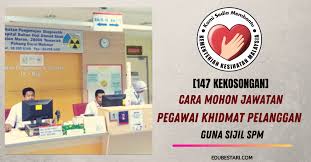 Kategori kosmetik ni seperti produk skincare, krim kecantikan muka. 147 Kekosongan Cara Mohon Jawatan Pegawai Khidmat Pelanggan Kkm Guna Sijil Spm Edu Bestari