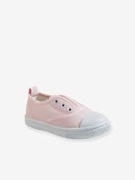 Pink toile bedding has cute and attractive color design that will do awesome for kids including twin so that able to give proper nursery theme in elegance. Fabric Trainers With Elastic For Baby Girls Light Pink Shoes