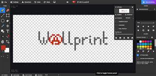 Dessin sur grille à imprimer. Outils De Pixel Art En Ligne Wallprint Fr