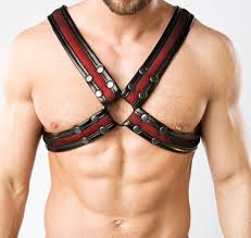 Collection by wellington katebe • last updated 7 weeks ago. Maskulo Chest Harness Armored Color Under Ac063 Black Red Harness Sexywear Gentlewear En