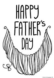 Free coloring pages~ this is my new favorite site for. Happy Fathers Day Hipster Beard Coloring Pages Printable
