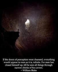 If The Doors Of Perception Were Cleansed The Doors Of Perception Perception Quotes Perception
