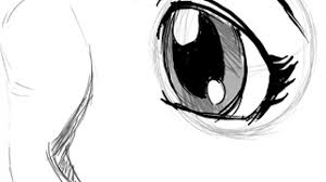If you want to draw the other eye, just repeat the same steps but mirrored. How To Draw Eyes 3 4 View In Manga Anime Illustration Style Drawing Lesson How To Draw Step By Step Drawing Tutorials