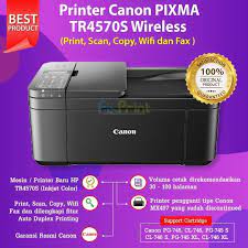 Abbiamo invertito il funzionamento del driver canon tr4570s e incluso in vuescan in modo da poter continuare a utilizzare il tuo vecchio scanner. Spesial Promo Printer Canon Pixma Tr4570s Wireless Print Scan Copy Fax New Shopee Indonesia