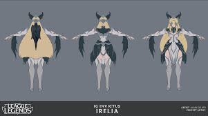 Artstation Irelia Fiora And Rakan Ig Invictus Skins Julian Del Rey Fantasy Character Design League Of Legends Characters Irelia