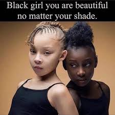 TRUTH! 👏🏾 We must show our sisters and daughters that ALL shades of Black  are BEAUTIFUL! Thanks for the reminder, LeBron James!