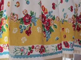 enchanting retro kitchen curtains 1950s