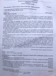 Subiecte bac 2020 limba română. Subiecte Bacalaureat 2020 Limba RomanÄƒ Profil Uman Antena 1