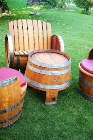Avec ce mobilier, vous vous aménagez un coin détente à l'extérieur où vous reposer, manger, échanger. Salon De Jardin En Futs De Chene Fiftytrade