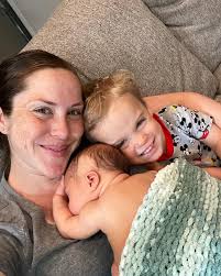 The last time I saw my grandma in September, she gave me this card with a  little silver spoon in it for our baby boy (she told me the spoon was more