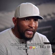 Dan Kreider Running over Ray Lewis