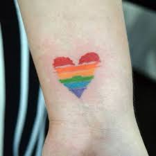 108 Colorful And Creative Pride Tattoos In 2020 Pride Tattoo Rainbow Tattoos Tattoos