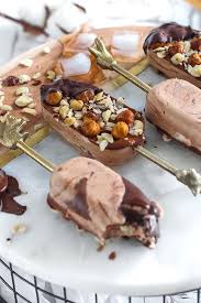 Nutella Eis Am Stiel Kuchendeern Nutella Eis Am Stiel Essen Und Trinken Nutella