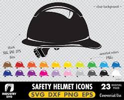 Safety Helmet Icon Helmet Profile Svg Helmet Icon Png Etsy Safety Helmet Icon Helmets Construction Logo