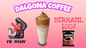 Cara Mudah Bikin Dalgona Coffee Tanpa Mixer Pun Jadi Dirumahaja Youtube