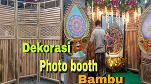 Alat makan dari bambu sudah digunakan sejak zaman kerajaan tiongkok kuno. Dekorasi Photo Booth Dari Bahan Bambu Youtube