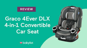 Graco 4ever Dlx 4 In 1 Convertible Car Seat Review Babylist Youtube