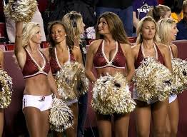 The Washington Redskins Cheerleaders Were The First And Continue To Be The Longest Running Professional National Football League Cheerl Redskins Cheerleaders