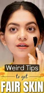 Weird Tips To Get Whiter Skin Tone Clearskin Fairskin Beauty Beautytips Selfcare Skinlightening Glowingskin White Skin Tone Skin Glowing Skin Routine