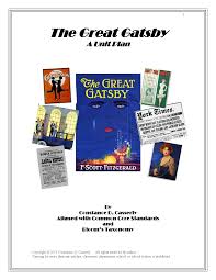 The Great Gatsby Unit Plan Lesson Plans Unit Plan Essay Questions