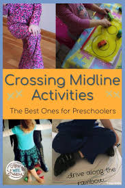 Crossing The Midline And Bridging The Great Divide Preschool Activities Educational Activities For Kids Kids Learning Activities
